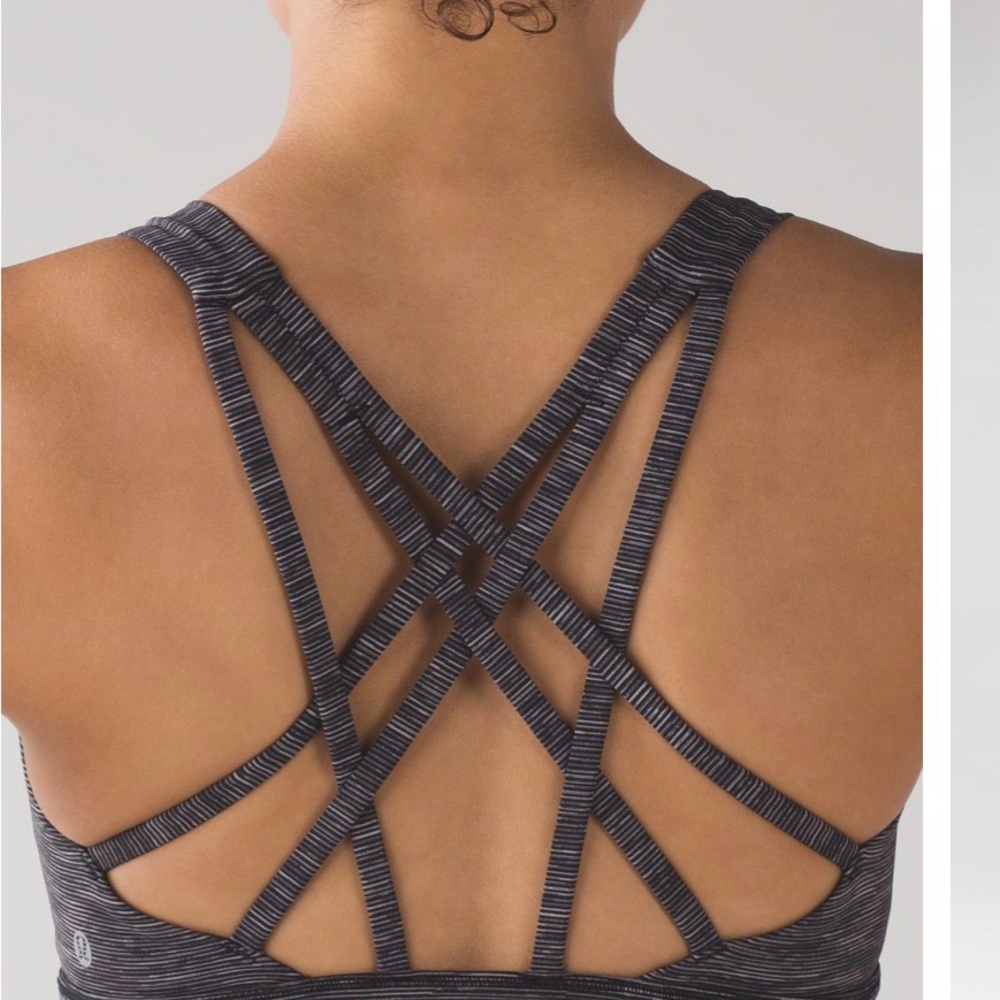 Free to Be Tranquil Bra 6 Gray